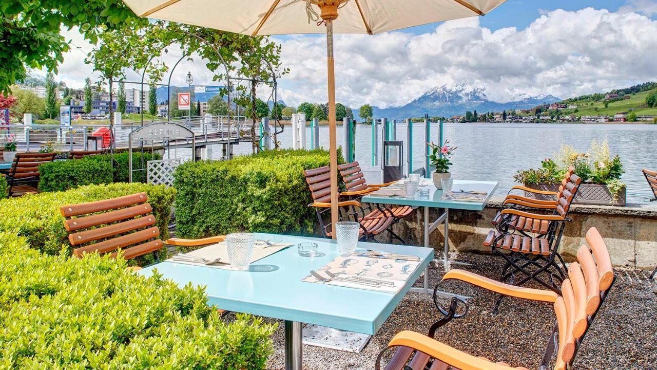 Hotel Restaurant Seehof Küssnacht Buitenkant foto