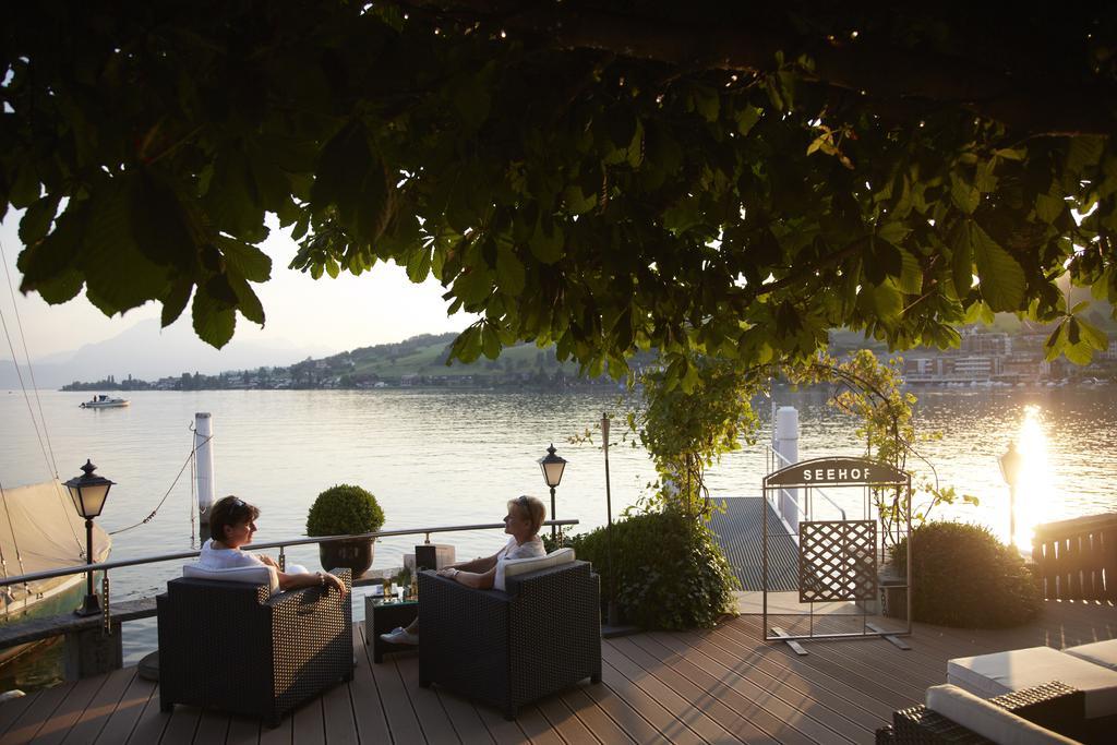 Hotel Restaurant Seehof Küssnacht Buitenkant foto